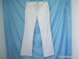 Sell white/red jeans plus size