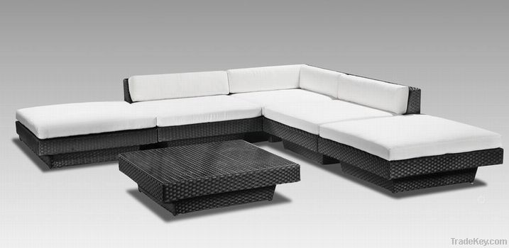 Poly Rattan Wicker Outdoor Garden Furniture Sofa Lounge Set