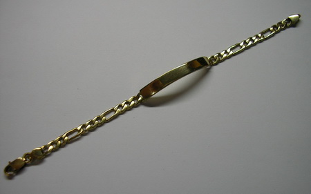 Plain Brass Bracelet Jewelry ( Model : BB-003 )