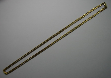 Plain Brass Necklace Jewelry ( Model : BN-001 )