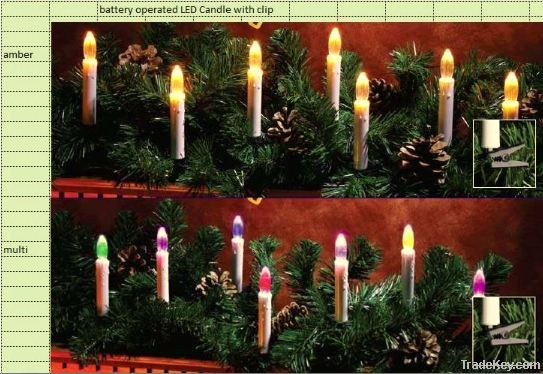 Battery Operated LED Candle