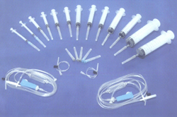 disposable syringes,disposable infusion sets ,scalp vein needles,etc.