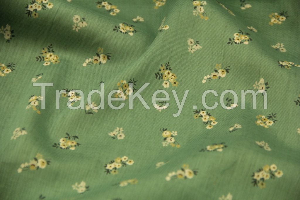 Viscose Fabric And Rayon Fabric With Solid And Prints