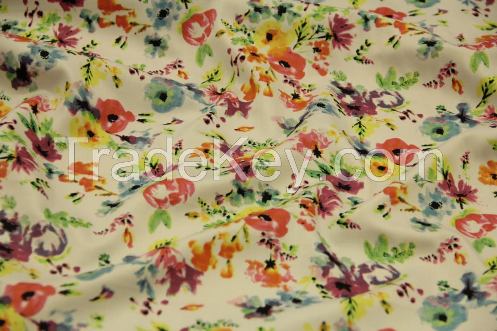 Viscose Fabric and Rayon Fabric with solid and prints