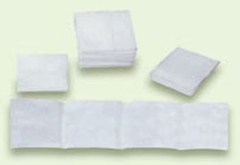 Cotton-filled sponges, dental pads