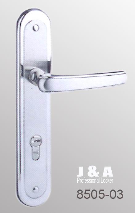 steel door lock