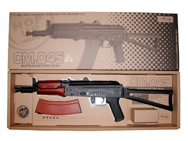 Airsoft toygun CM045A (AKS-74U Steel)(CYMA)