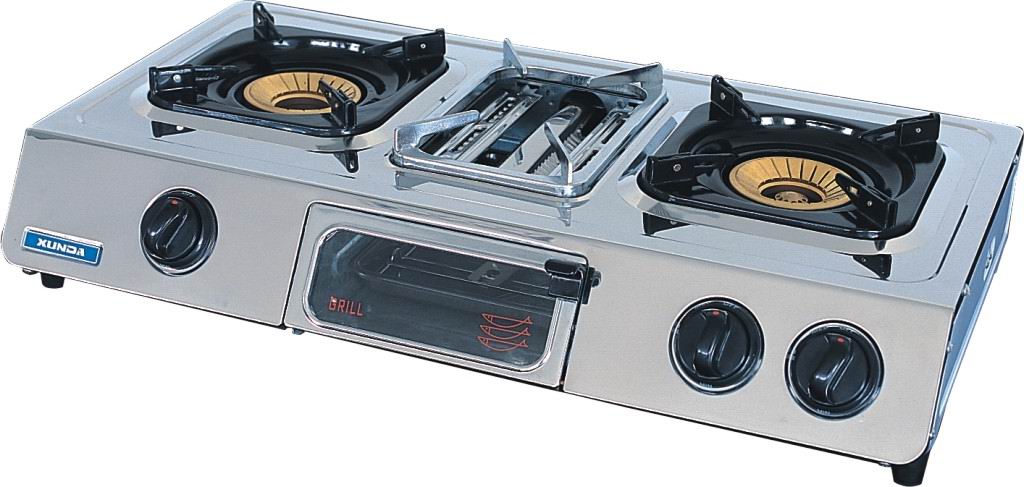 Gas Stove With Grill