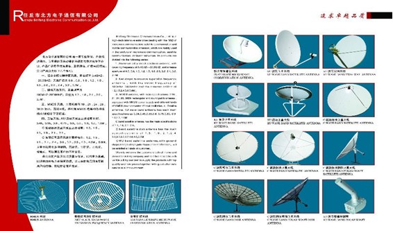 KU-BAND satellite dish