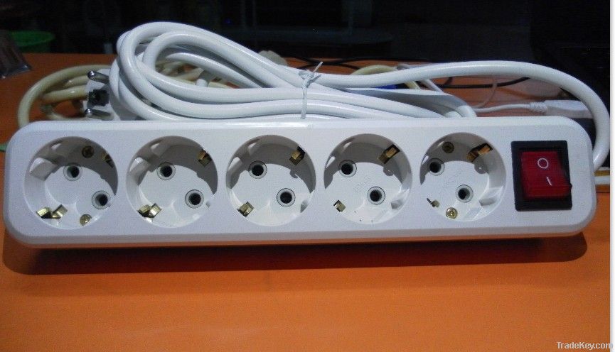 Europe extension socket, german extension socket, power socket