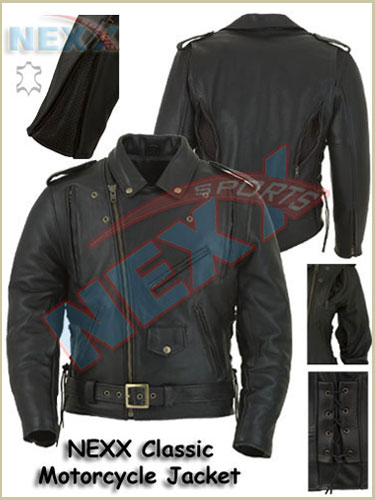 Nexx Men Classic Motorcycle Jacket