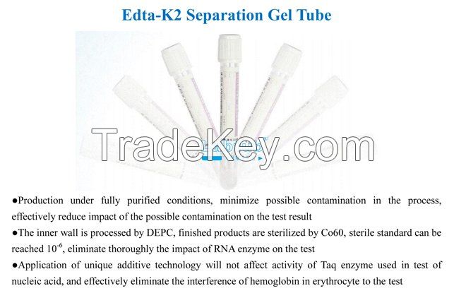 EDTA-K2 / K3 &amp;amp; Gel Tube