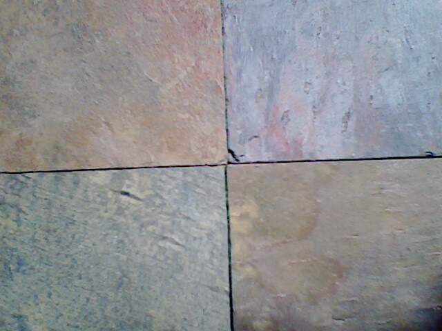 Multicolor slate stone