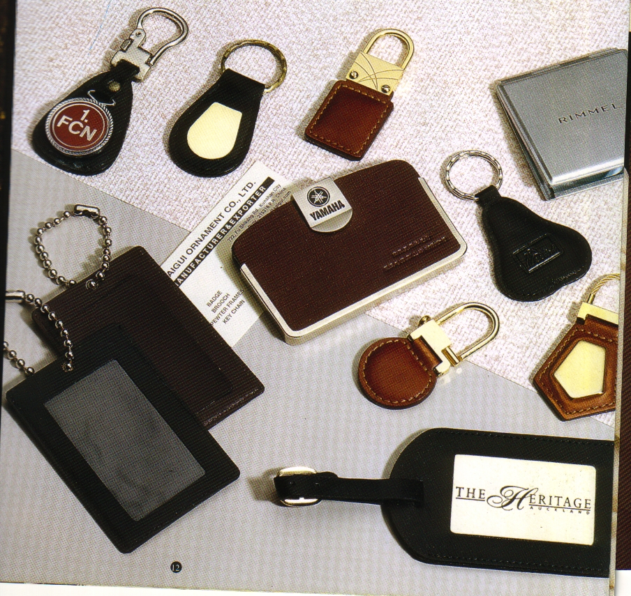 Keychains and keyholders and keyrings