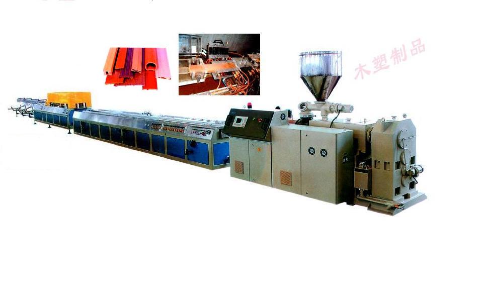 WPC PRODUCTS EXTRUSION PRODUCTION LINE