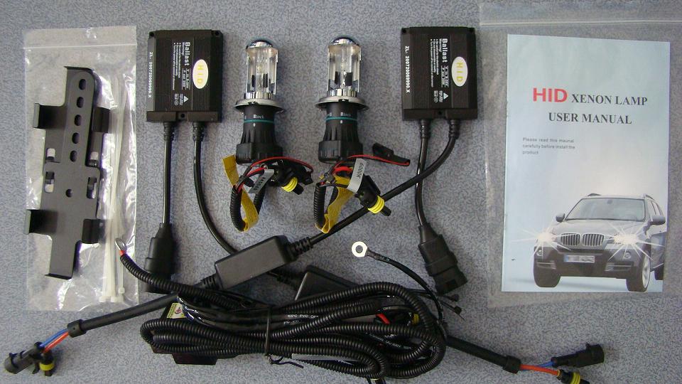 HId kit , super slim ballast , bulb , some attachments