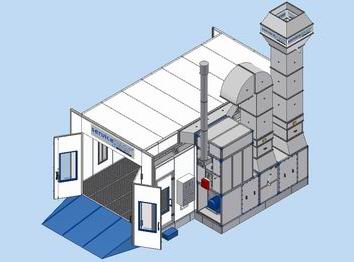 Car Spray Booth SGI-740