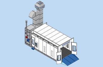 Spray Booth For Cars SGI-740B