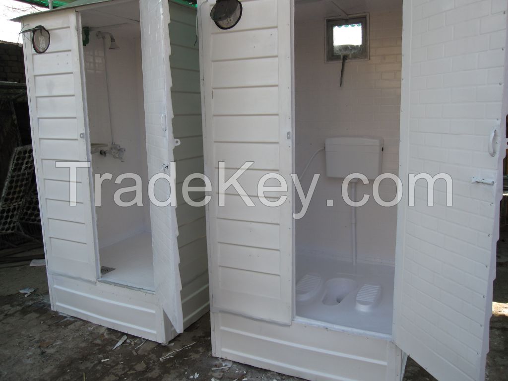 Fiberglass Portable wash Room