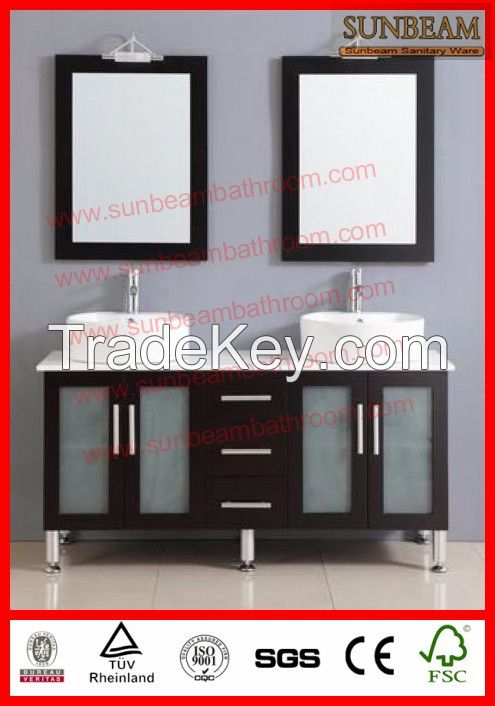 FSC2 wooden freestanding bathroom vanity/bathroom cabinet/bathroom furniture w005