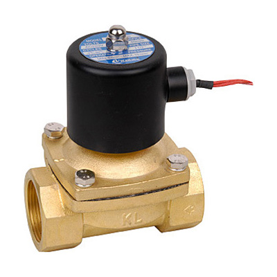 Brass solenoid valve