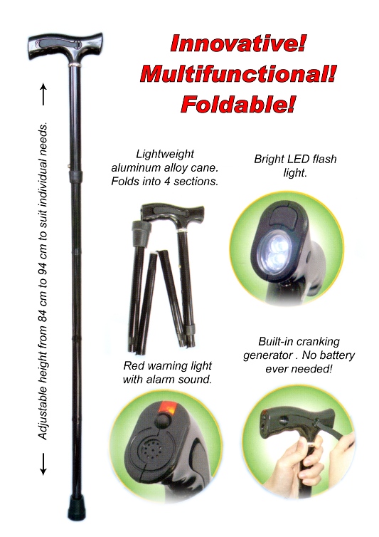 Foldable Walking Stick