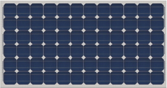 Monocrystalline Solar Panel 160Wp, 165Wp, 170Wp, 175Wp, 180Wp, 185Wp