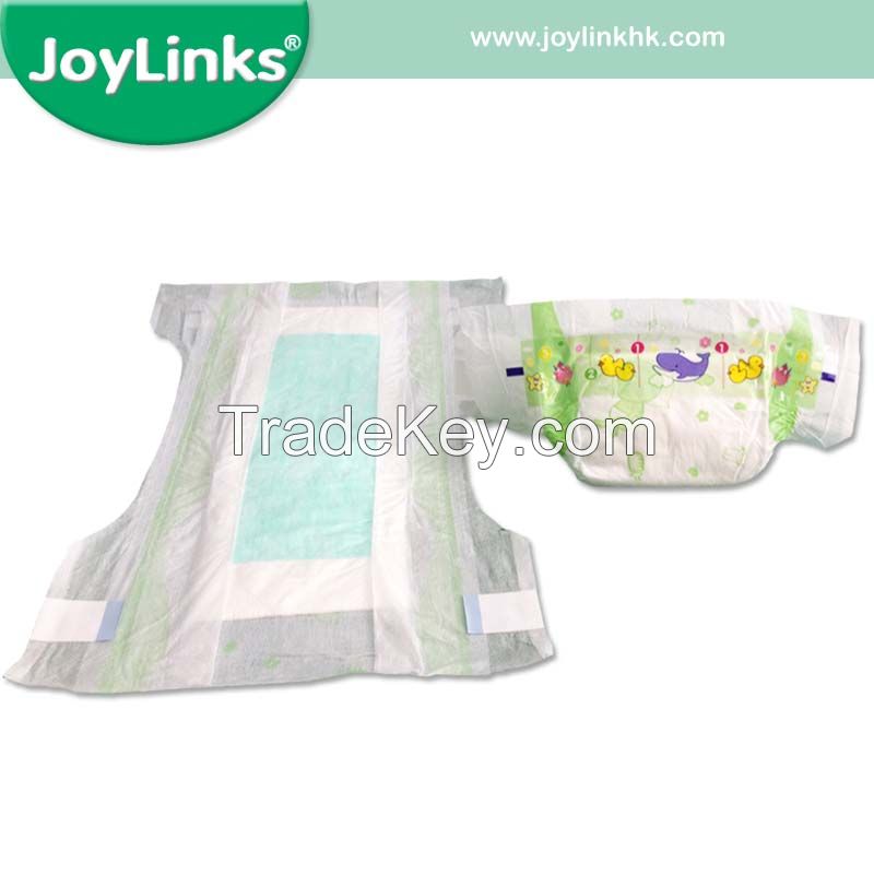 Soft  Cloth Like Cover  Baby Diapers with cute designs