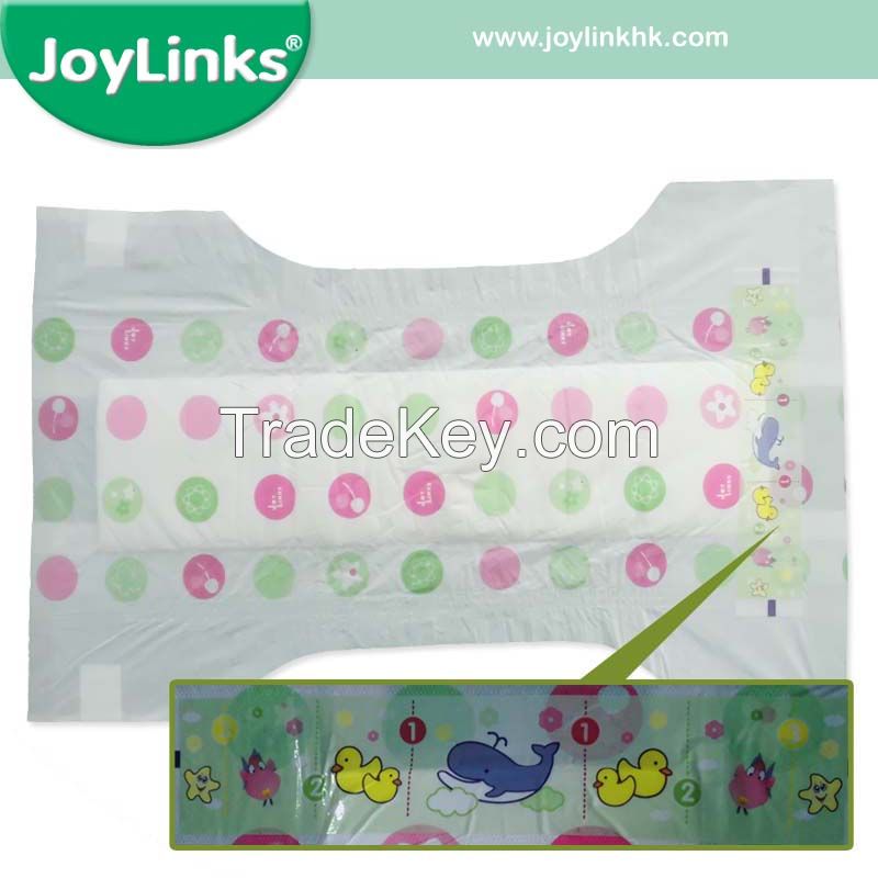 Economic Disposable Baby Diaper with PP Tapes