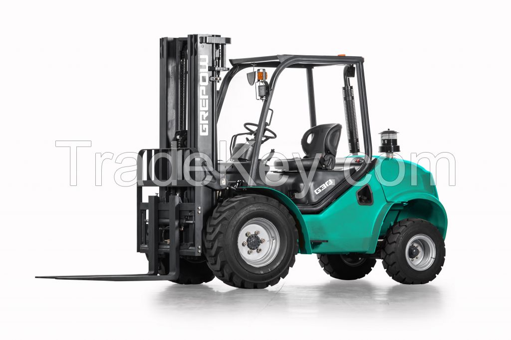 2WD Rough Terrain Forklift 1.8T-5T (3968lbs-11023lbs)