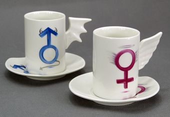 espresso cup and saucer, coffee cup and saucer