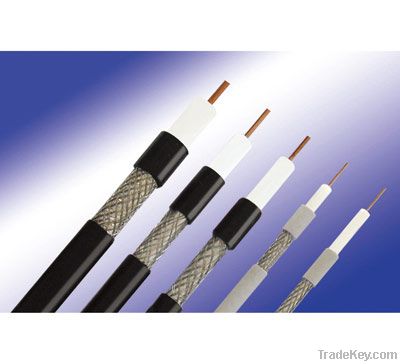 Coaxial Cable with Physically Foamed PE Insulation for Cable Distribut