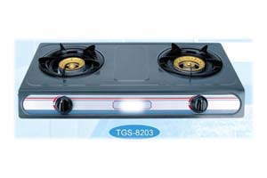 double burner gas stove (TGS-8203)