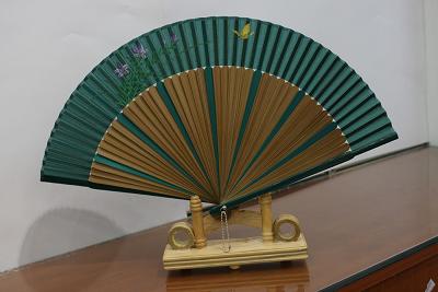 silk lady fan