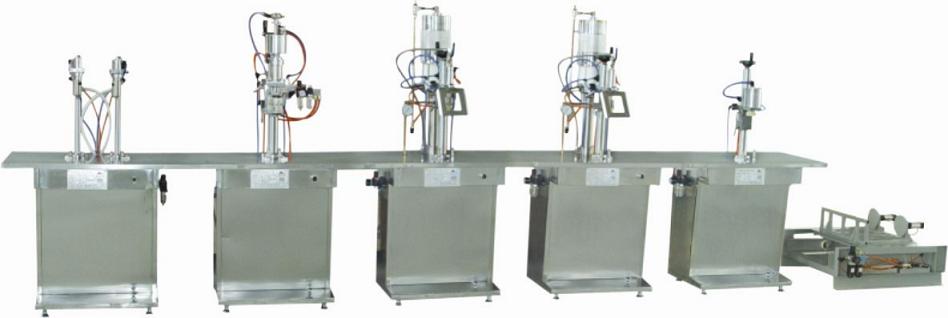 Semiautomatic polyurethane filling machine