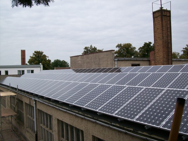 offer the solar panels with tuv