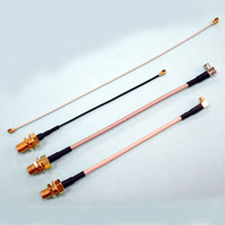Cable Assembly: Coaxial Cable w/ connector or soldering end or Custom