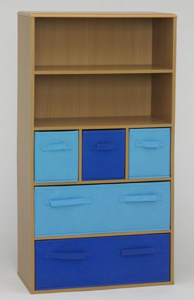 Storage Bookcase In Beech