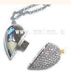 Heart-shaped diamond USB Flash disk