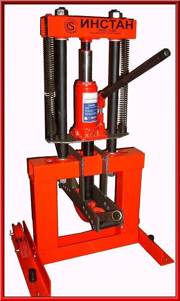 TABLE (FLOOR) HYDRAULIC MANUALLY OPERATED PIPE BENDER