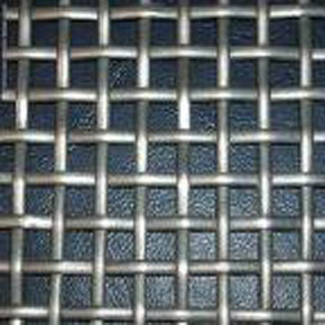 galvanized square wire mesh