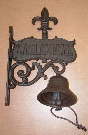 cast iron door bell