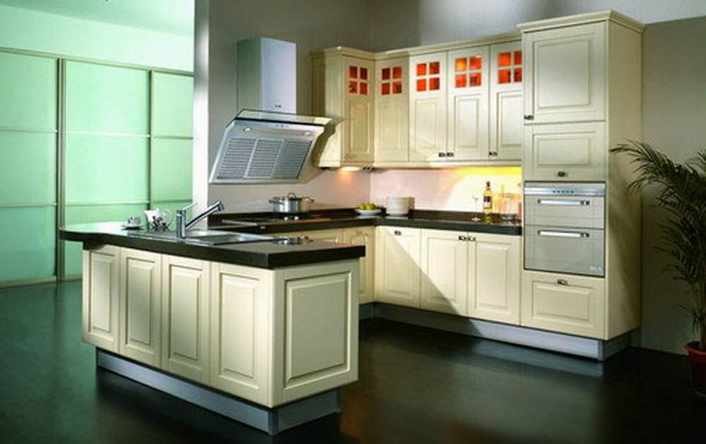 Vinyl Kitchen Cabinet