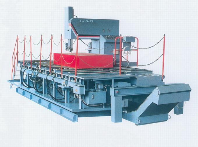 Block vertical bandsaw machine