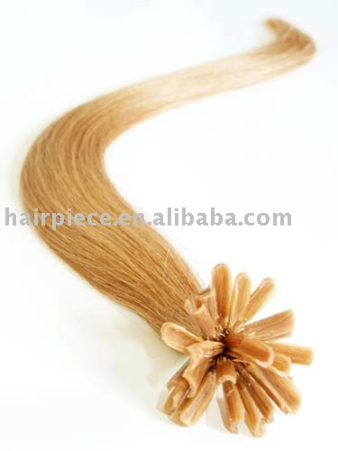 human hair extension (nail hair)