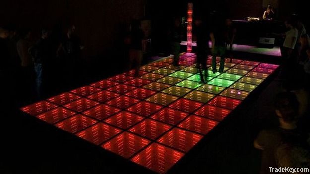 3-D LED dance floor