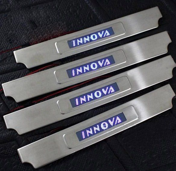 LED Door sills for  INNOVA Toyota 2012