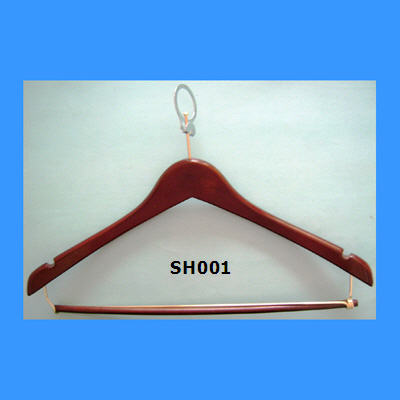 wooden hanger