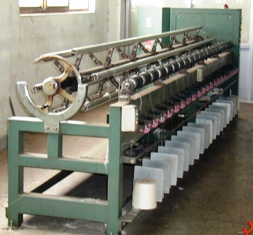 reeling machine for hank yarn mercerizing