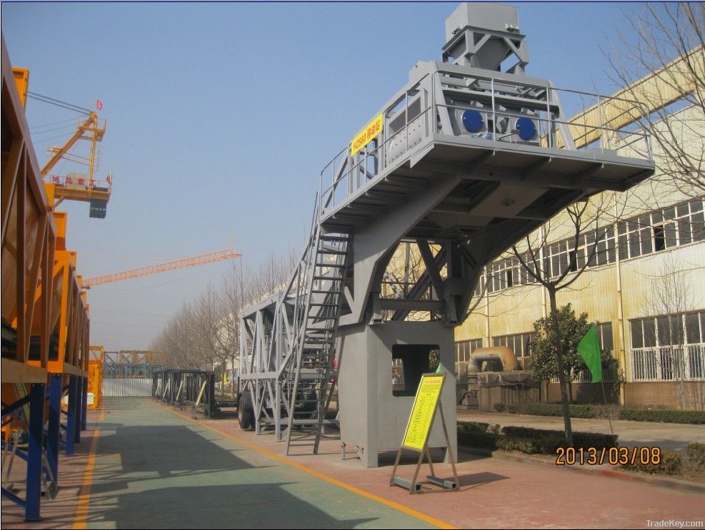 Mobile Concrete Batching Mixing Plants